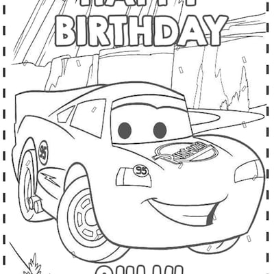 Cars Coloring Pages, Cars Birthday, Cars Party, Cars, Disney Cars, Cars ...
