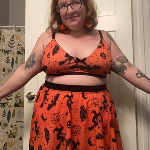 KIANA TOP in RED HOT POLKA DOT