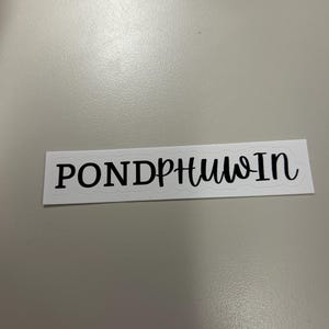 Pondphuwin Thai BL Actor Vinyl Sticker, Boy Love Fandom - Etsy