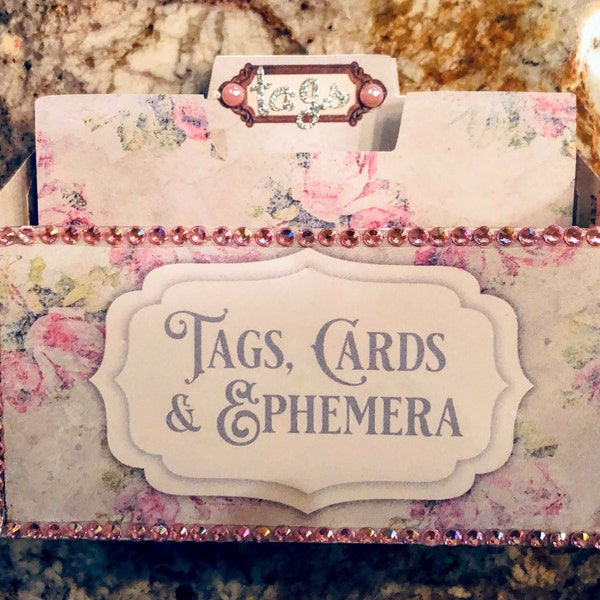 Ephemera, Box, Shabby Chic, Junk Journal, Pastel, Storage, My Porch ...