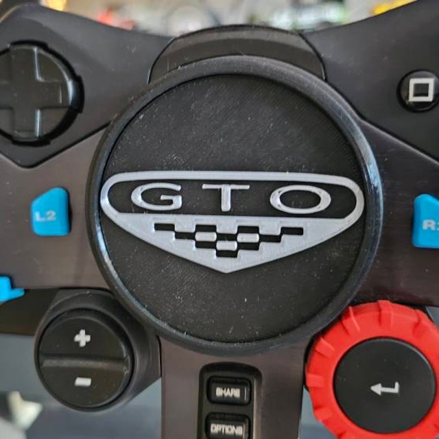 Car Center Logos for Logitech G920/G29/G27 Interchangeable Car Manufacturer  Center Caps 