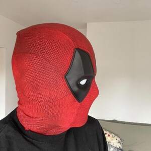 デッドプール3風ハーフシェルコスチュームコスプレマスク（スクリーン