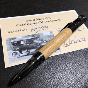 Ford Model-T Gearshift Pen Ford Model-T Hickory Wheel Spoke Limited Availability Historic 