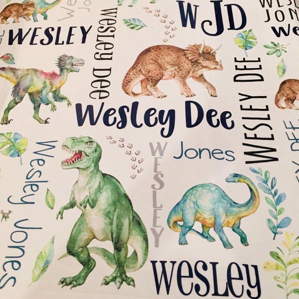 Alphabet Dinosaur Blanket For Boys Teens Dino Fans Blanket, Funny Di