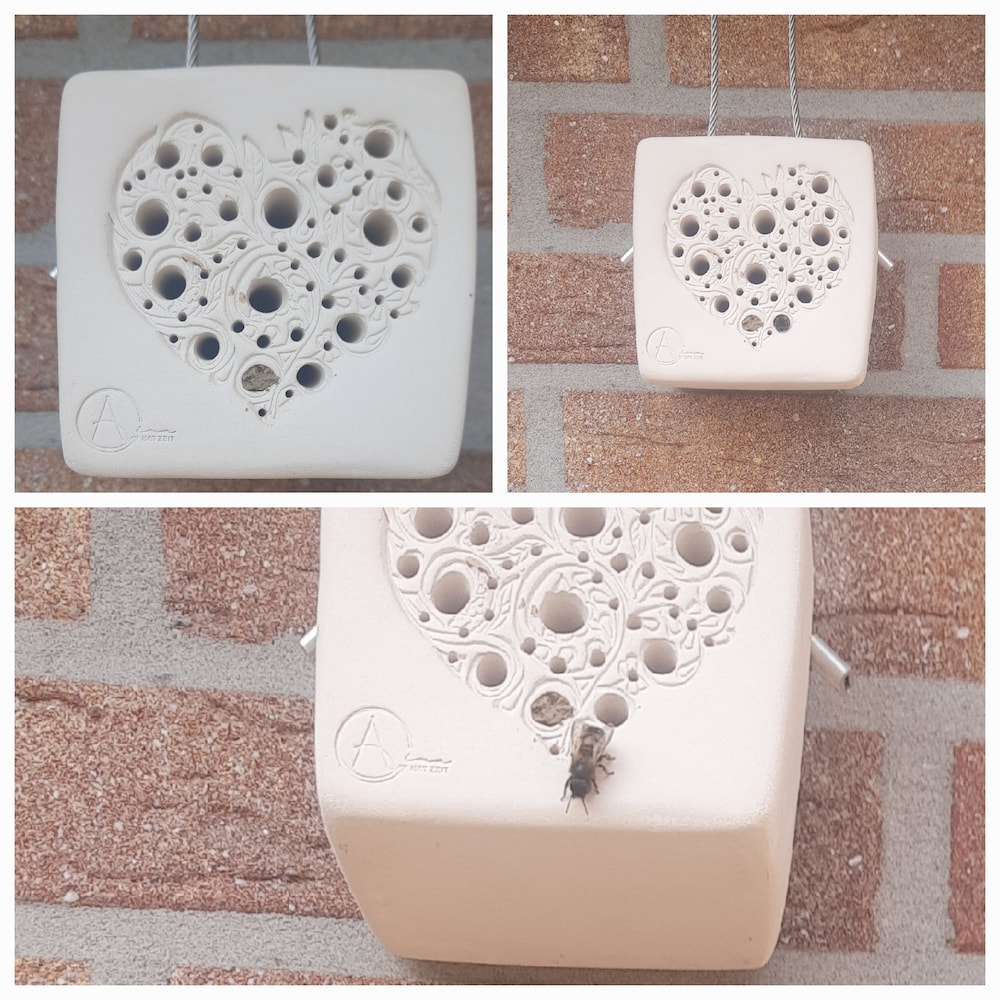 Bienenstein groß Insektenhotel