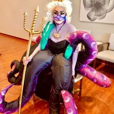 Ursula Inspired Mermaid Crown Gold Mermaid Crown Mermaid - Etsy
