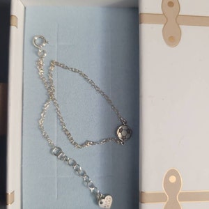 Customer photo, Soccer Ball Bracelet