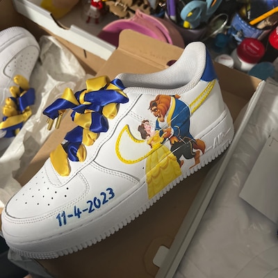 custom cow air force 1