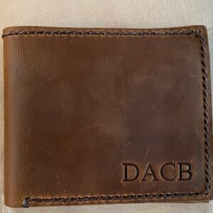 Mens Leather Wallet With Coin Pocket - All Currency Friendly ...