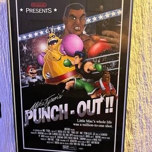 Mike Tyson's Punch Out Poster - Etsy 日本