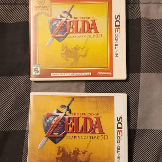 ゼルダの伝説 時のオカリナ 3D 復刻版ケース（ゲームソフトなし