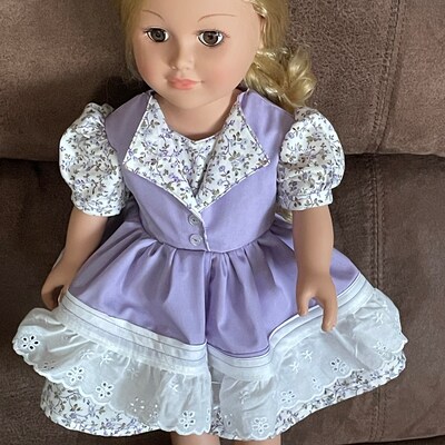 Fairy Tale Fantasy Dress 18 Inch Doll Clothes Pattern Fits Dolls Such ...