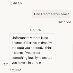 Comprador de Etsy ha añadido una foto de su compra