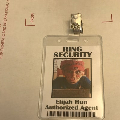 Ring Security Wedding Badge - Etsy