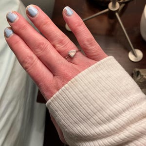 Customer photo from Star, Mini Raw Australian Opal Ring