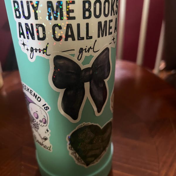 Thriller Bookish Mini Sticker Collection, Reader, Kindle Sticker ...
