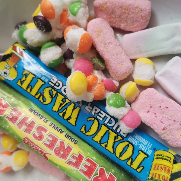 Freezie Bag - Halal Sour | Exploded Sweets | Freeze Dried Candy UK ...