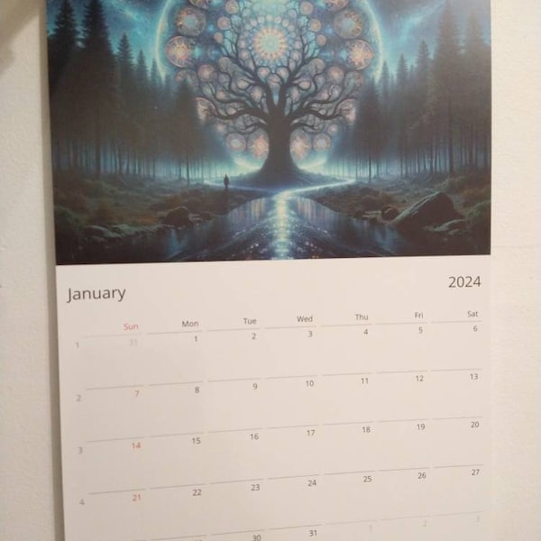 2025 Moonlit Mystique Wall Calendar by Kaleidoscope Artisan ...