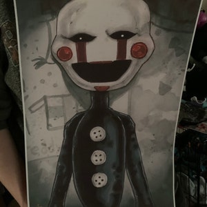 Fnaf nightmare puppet W Wha-@Google - Illustrations ART street