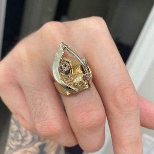 Sterling Silver Naked Lady Ring - Etsy