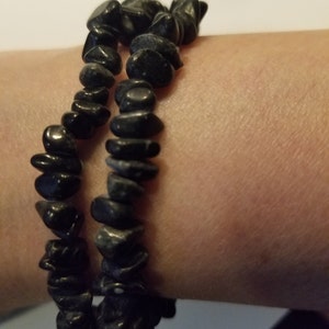 Connemara Marble and Amethyst Bracelet Color Block Beads. - Etsy