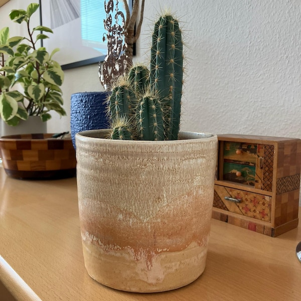 NEW Striped Fruit Bowl, Handmade Ceramics,