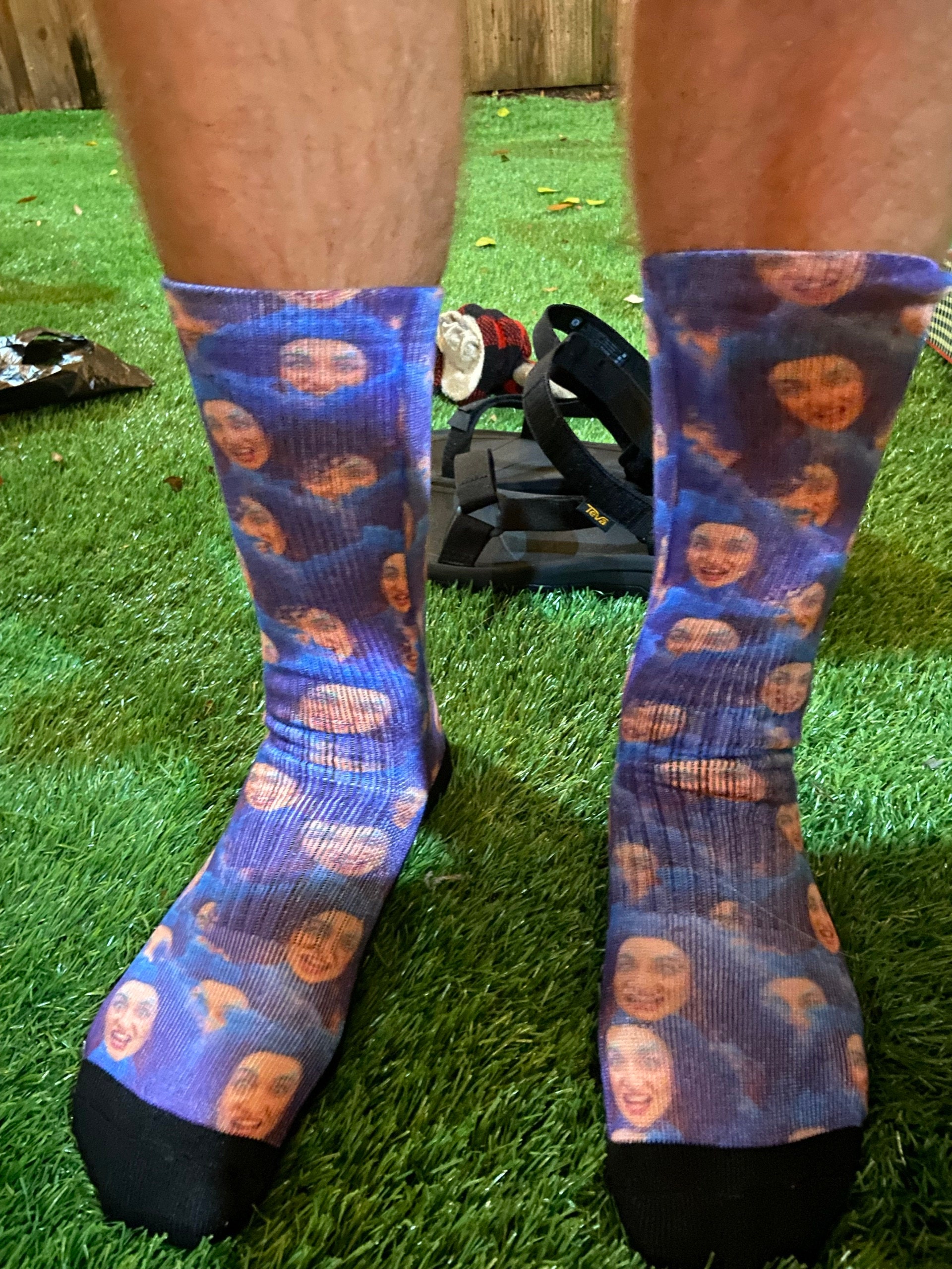 Custom Face Socks -Custom Photo Sock, Custom Socks, Personalized Socks, Custom Printed Socks, Picture Socks, Fathers Day Gift, Graduation