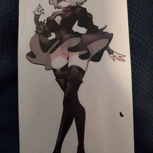 Nier: Automata 2B Anime Game JDM Decal Sticker 005 Anime Stickery