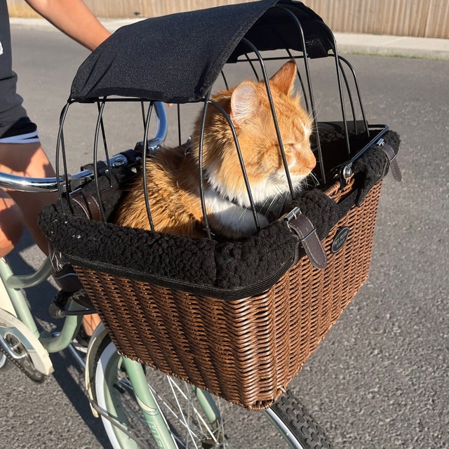 Cestino Bici Anteriore Goldmiky - Staccabile, Impermeabile, Per Shopping, Picnic O Trasporto Animali - Foto 4
