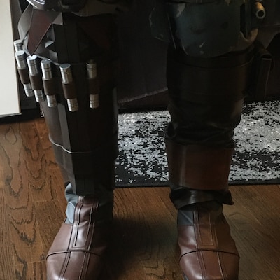 Star Wars the Mandalorian Cosplay Shoes Men Boots Custom Made - Etsy