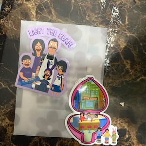 Bobs Burger Polly Pocket Sticker | Waterproof Sticker | Vinyl Sticker ...