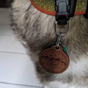 quick release dog tag holder