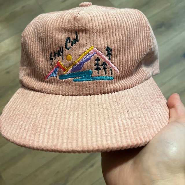 Stay Cool 5-panel Corduroy Hat - Etsy