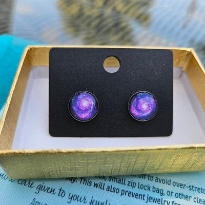 Boucles D'Oreilles USA Phosphorescentes - Brillent Dans Le Noir - Neuf Sans Emballage