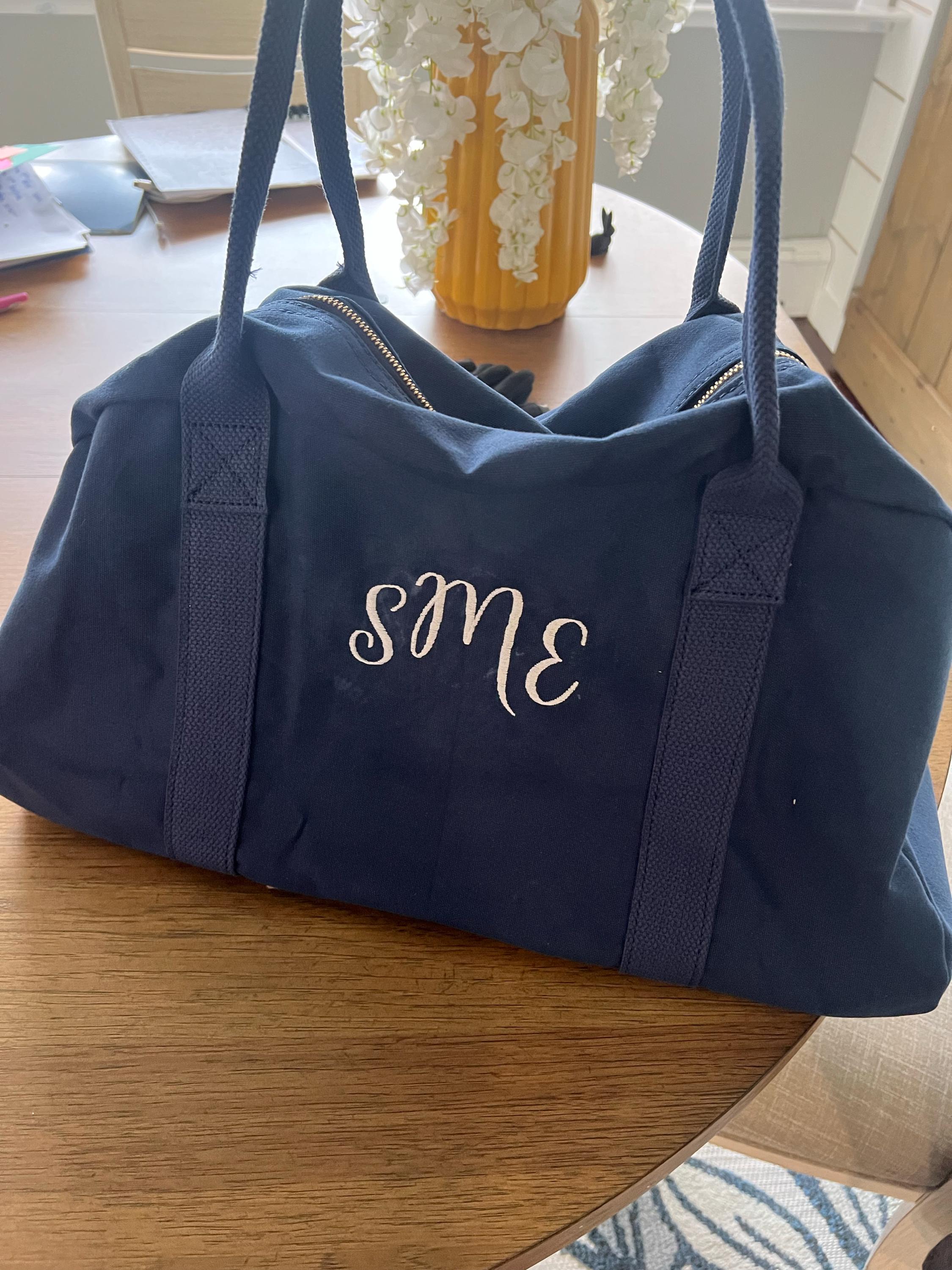 Personalised Bag Duffle Bag / Baby Bag / Monogrammed Weekender Bags / Hospital Bag