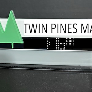 バックトゥザフューチャー TWIN PINES MALL 電飾看板 模型 バックトゥザフューチャー TWIN PINES MALL 電飾看板 模型 - メルカリ