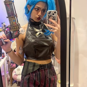Top licou Jinx/Loose Cannon, patron de cosplay PDF | Modèle de ...
