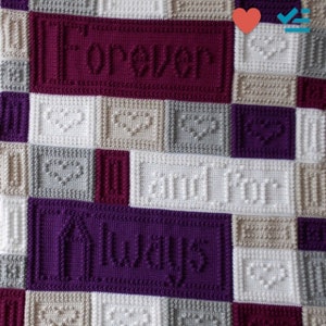 FOREVER Pattern for Crocheted