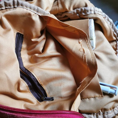 Mini Backpack, Corduroy Bag, Lightweight Daily Bag, Minimalist Backpack ...