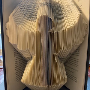 Angel Book Folding Pattern, How to Book Fold Instruction, Downloadable ...