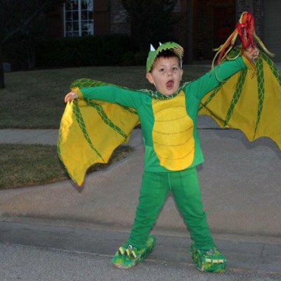 Dragon Wings Green Dragon Dress up Wings Fairy Tale Costume - Etsy