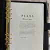 Planner Quotes or Printable Dashboards Planner Accessories, 14 Minimal ...