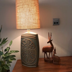 Retro Lampshade Original 70s Wallpaper Geometric Retro | Etsy