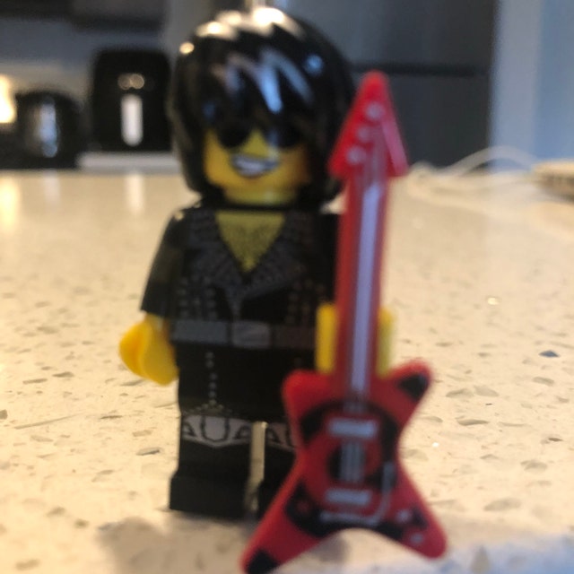 Lego rockstar minifigure hotsell