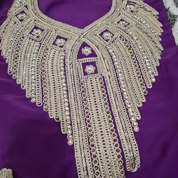 7098 EID KAFTAN - ROYAL BLUE
