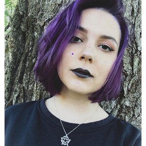 Dark Purple Hair Dye Etsy