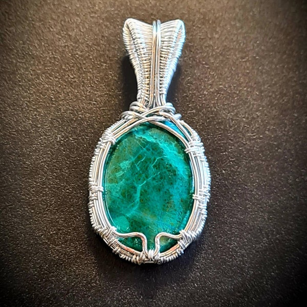 Wire Weave Teardrop Pendant Tutorial Diy Jewelry Pattern Pdf Download