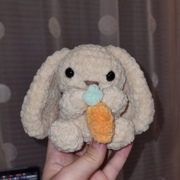 Crochet Flower Bunny Crochet Pattern - Etsy