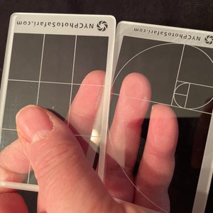 Dslr/mirrorless Photography cheat Sheet Credit Card Size Photo