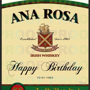 Custom titos label